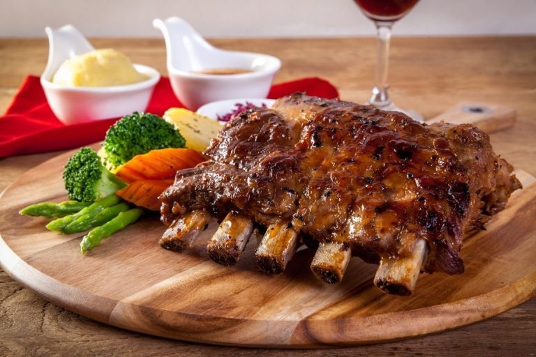 costilla de cedo al horno especialidad eibar menú grupos